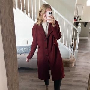 Kate Spade Rust New York Coat Large